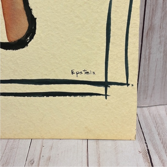 Original Wall Art signed by Artist Epstein - Picture 4 of 9